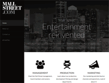 Tablet Screenshot of mallstreet.com